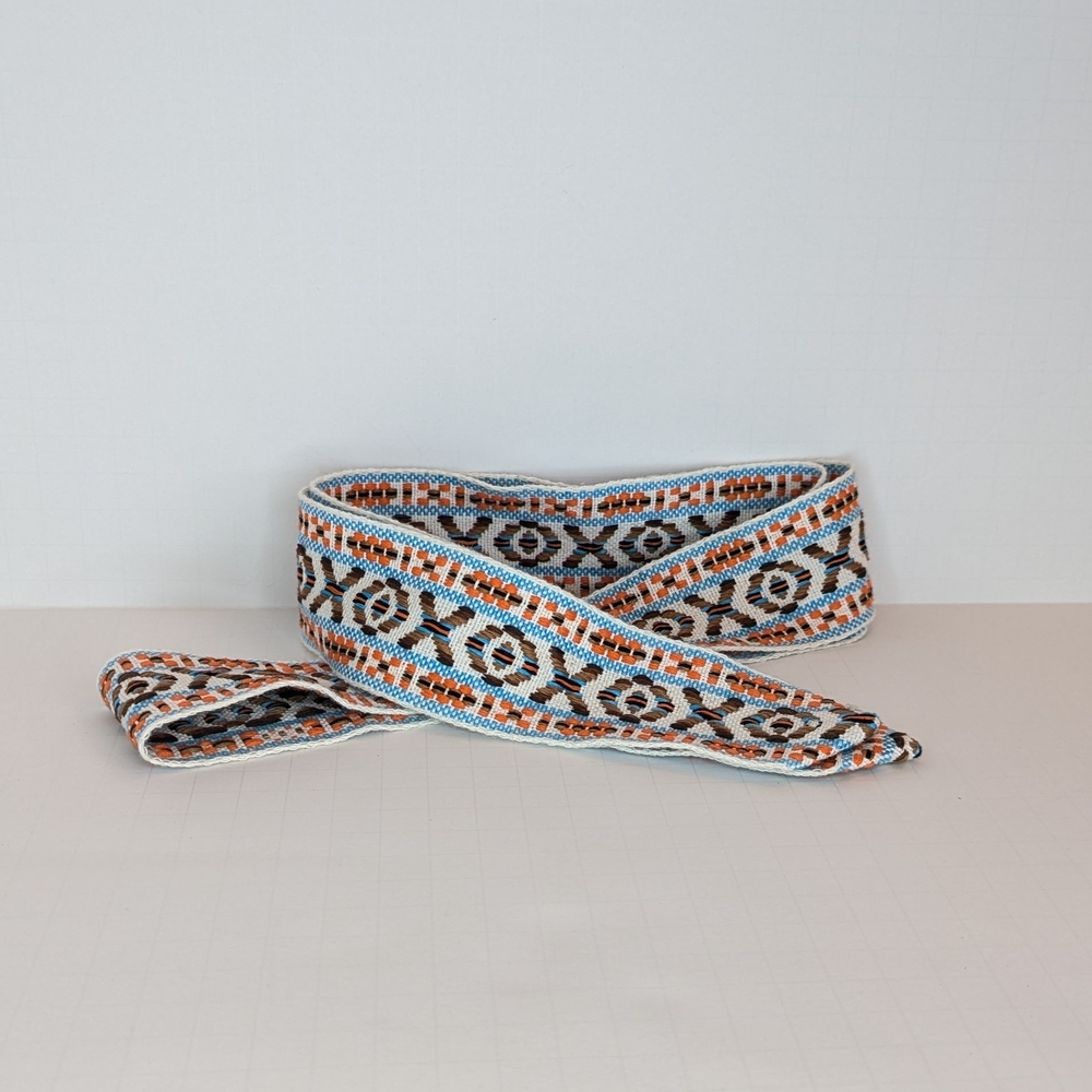 Vintage Woven Tie Belt